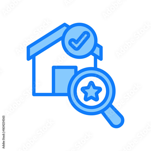 Free Download Appraisal blue icon  - GFXLoad