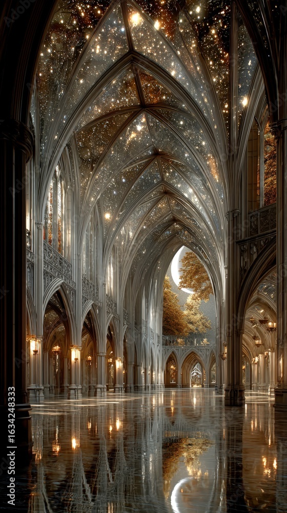 Fototapeta premium Celestial Cathedral