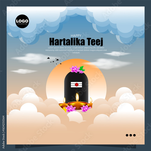 Hartalika Teej is a Hindu festival celebrated primarily by women in North India and Nepal, to seek marital bliss and the well-being of their husbands.