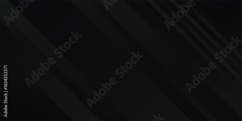 Black abstract background. Elegant dark diagonal shape elements.