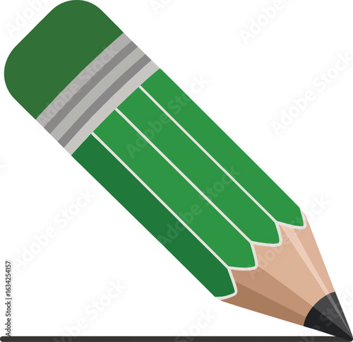 Cartoon Pencil Drawing Line – Stationery Icon Vector Illustration, Pencil Vector, Cartoon Pencil, Pencil Drawing