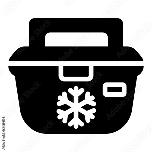 cooler Solid icon