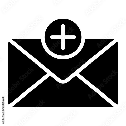 Add Email Icon: New Message Vector Illustration