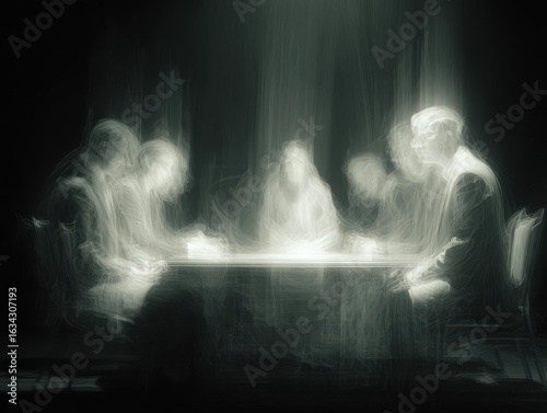 Ethereal Group Meeting, Abstract Concept