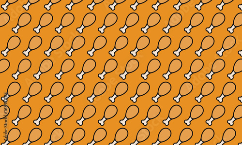 chicken fried pattern 