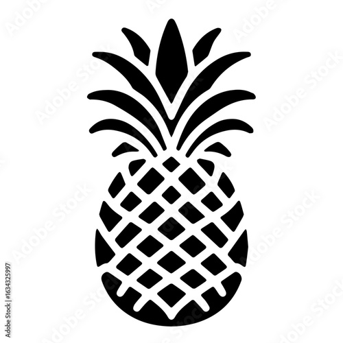 pineapple vector illustration
