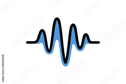 Sine wave icon