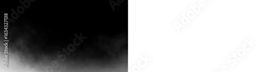 Realistic smoke, fog, mist, cloud, overlay PNG, spooky halloween effect, gothic ghost style. PNG transparent background Overlay perfect for horror, fantasy, and photo editing.