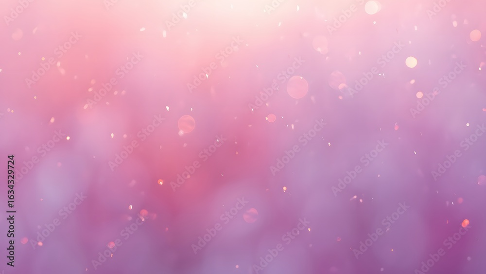 Soft pink and purple bokeh with shimmering particles glitter sparkle Soft pink and purple bokeh with shimmering particles glitter sparkle