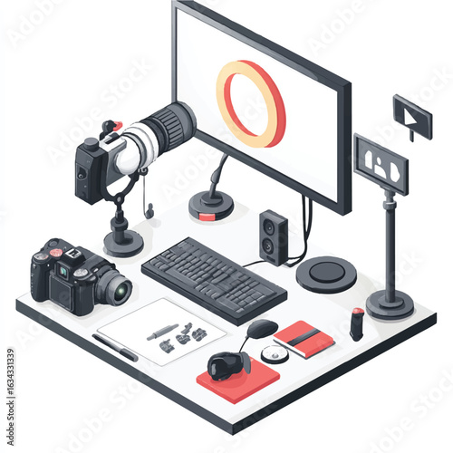 a content creators studio