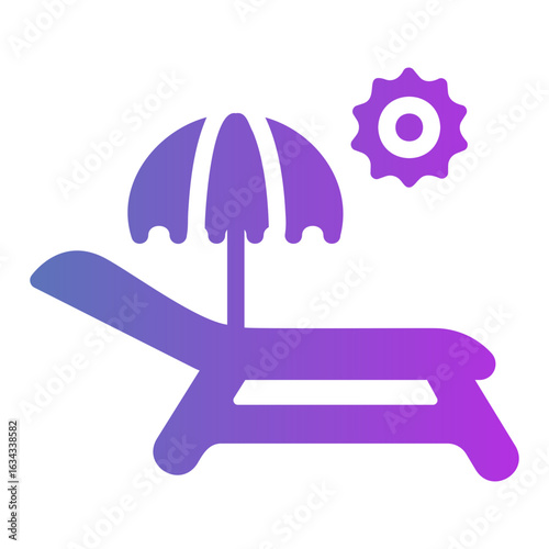 lounger Gradient icon