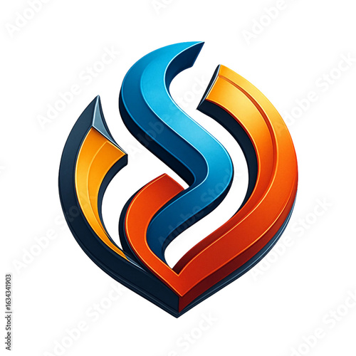 Abstract logo design