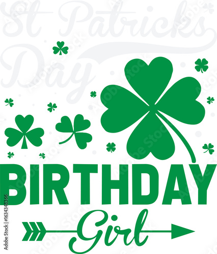 St Patricks Day Birthday Girl