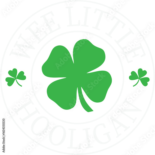 Wee Little Hooligan Funny St Patrick's Day