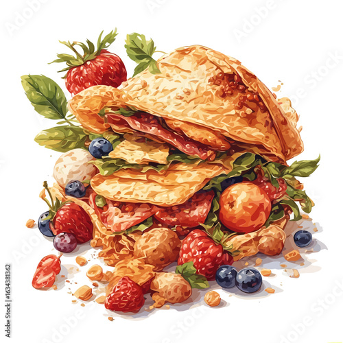 Delicious Food design very cool	
