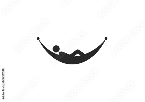 A minimalist hammock vector for relaxation concepts
