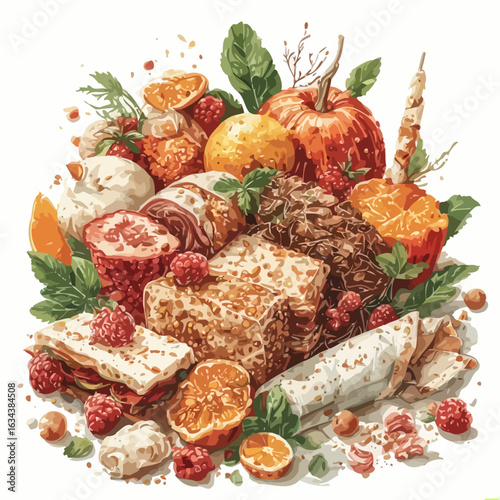 Delicious Food design very cool