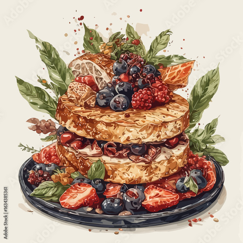 Delicious Food design very cool