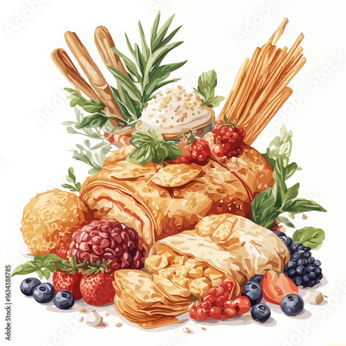 Delicious Food design very cool	
