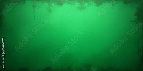 Green grunge textured vintage wall background with aged paint and dirty surface