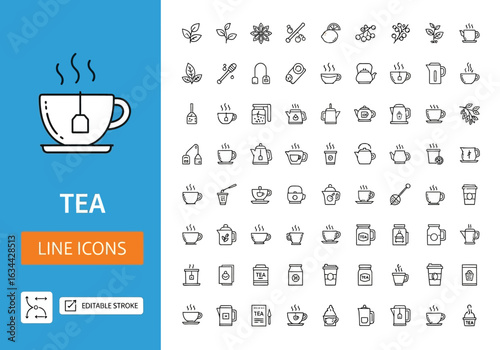 Beach and summer vacation line icon set. A comprehensive collection of symbols for travel, seaside holidays, and tropical life.