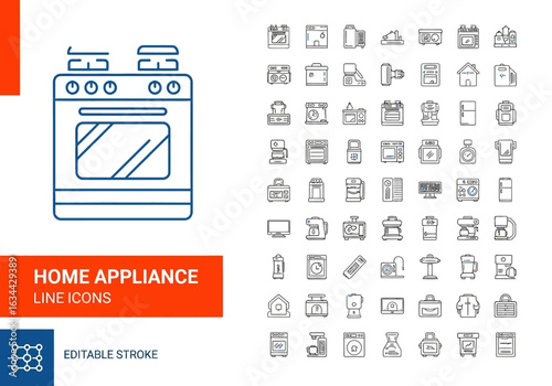 Beach and summer vacation line icon set. A comprehensive collection of symbols for travel, seaside holidays, and tropical life.