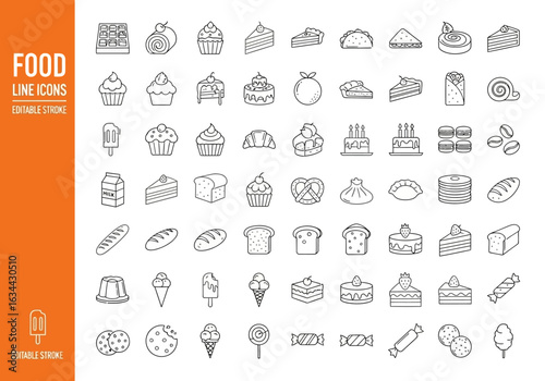 Beach and summer vacation line icon set. A comprehensive collection of symbols for travel, seaside holidays, and tropical life.