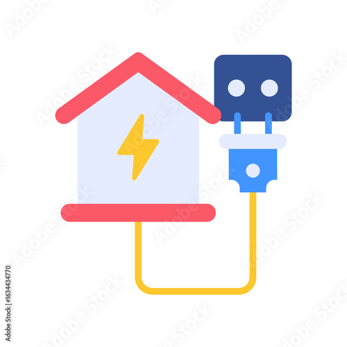 Energy Load flat color icon