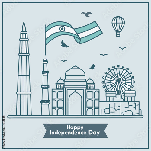 Happy India's Independence Day.eps