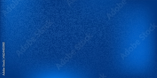 Abstract digital blue square particles background for business, finance, research, tech and science eps 10