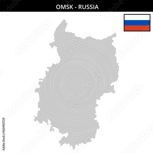 Maps showcasing city outlines with country flags display styles