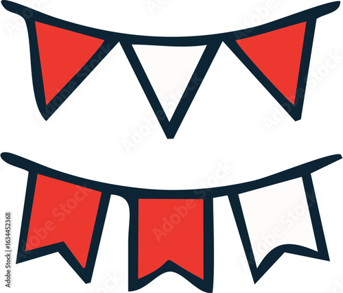 small flags for decoration