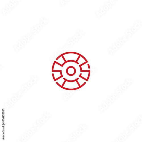 SOS letters lifebuoy logo design.
