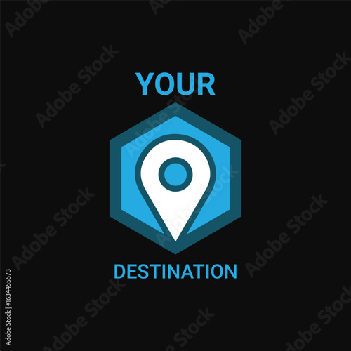 Google map t-shirt design