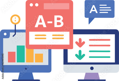 A B Testing Campaign With Variation Screens