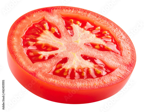 Wallpaper Mural Sliced tomato half on transparent background Torontodigital.ca