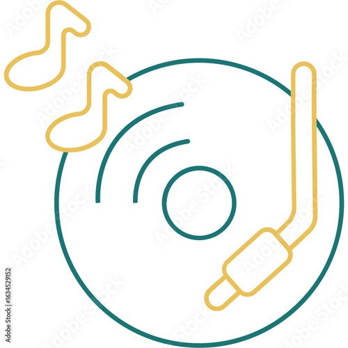 Vinyl Vector Icon