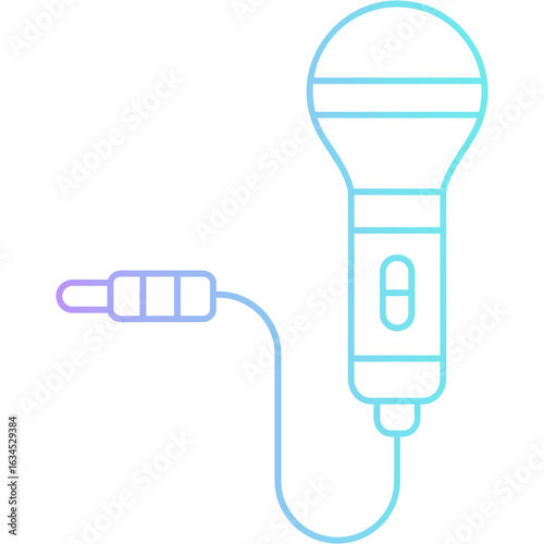 Gradient Mic Icon