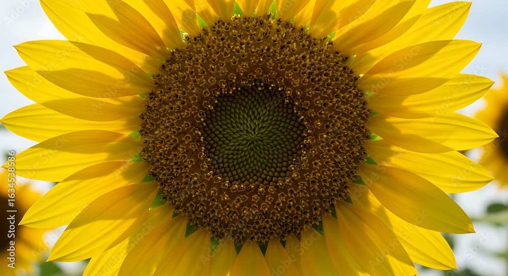 Obraz premium Sunflower close up
