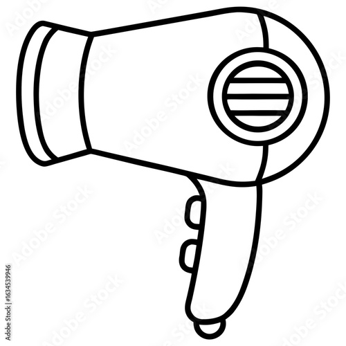 hair dryer icon