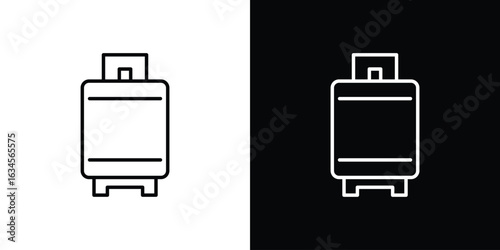 LPG icon art Illustrations. premium line icons