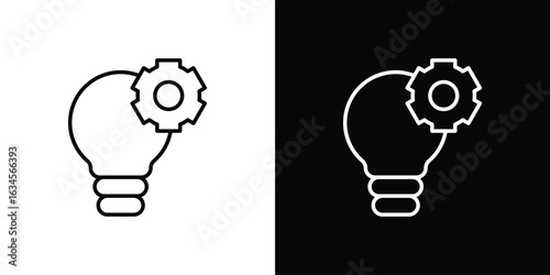 Implement icon art Illustrations. premium line icons