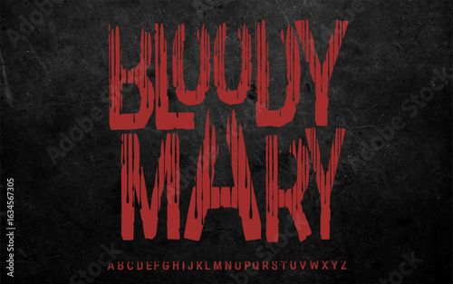 Bloody Ritual - Halloween Horror Serif Display Font