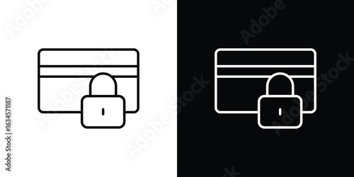 Credit limit icon art Illustrations. premium line icons