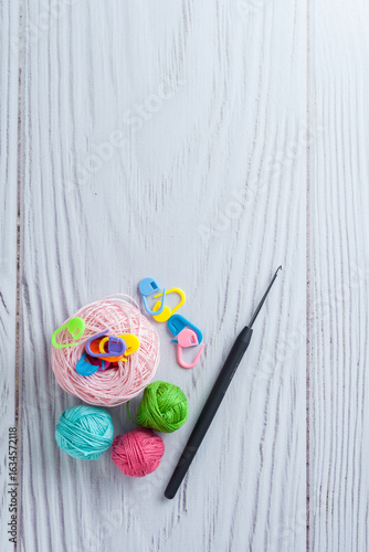 Crochet kit and wool