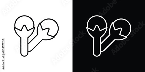 Cloves icon art Illustrations. premium line icons