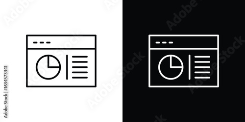 CRM icon art Illustrations. premium line icons