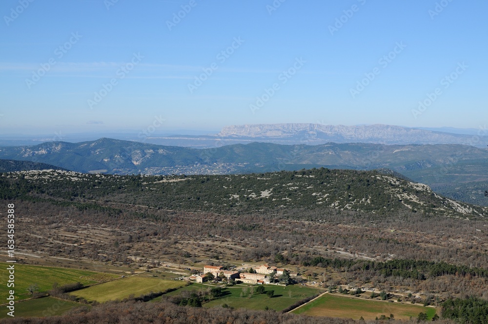 Naklejka premium Landscape of mountain