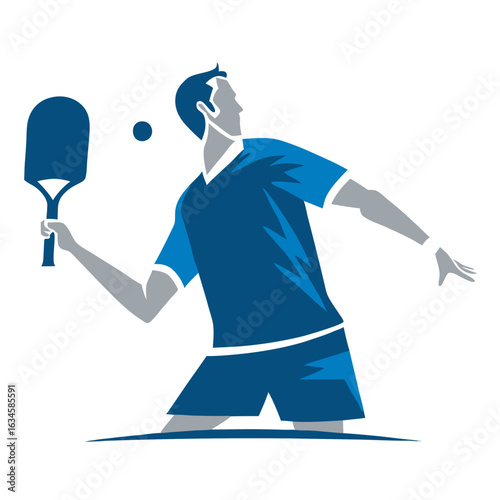 Tennis player isolated on a white background tennis player sports player vector 