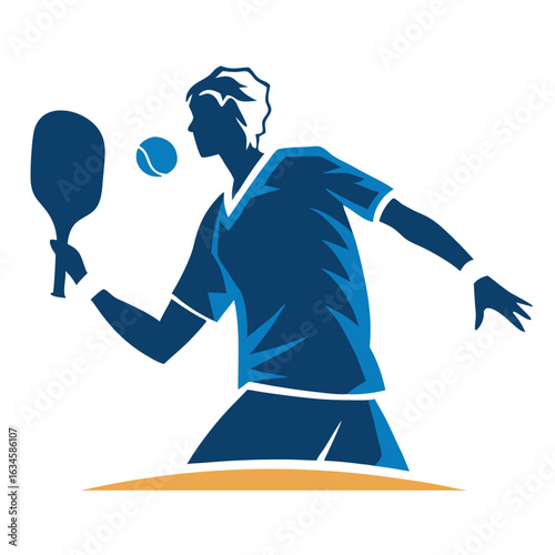 Tennis player isolated on a white background tennis player sports player vector 